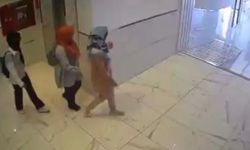 Hırsızlık için apartmana böyle girdiler!